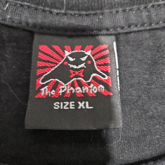 Chicago Bulls Shirt Mens XL Black NBA Basketball Pixel Graphic Tee Phantom Made - Picture 8 of 10